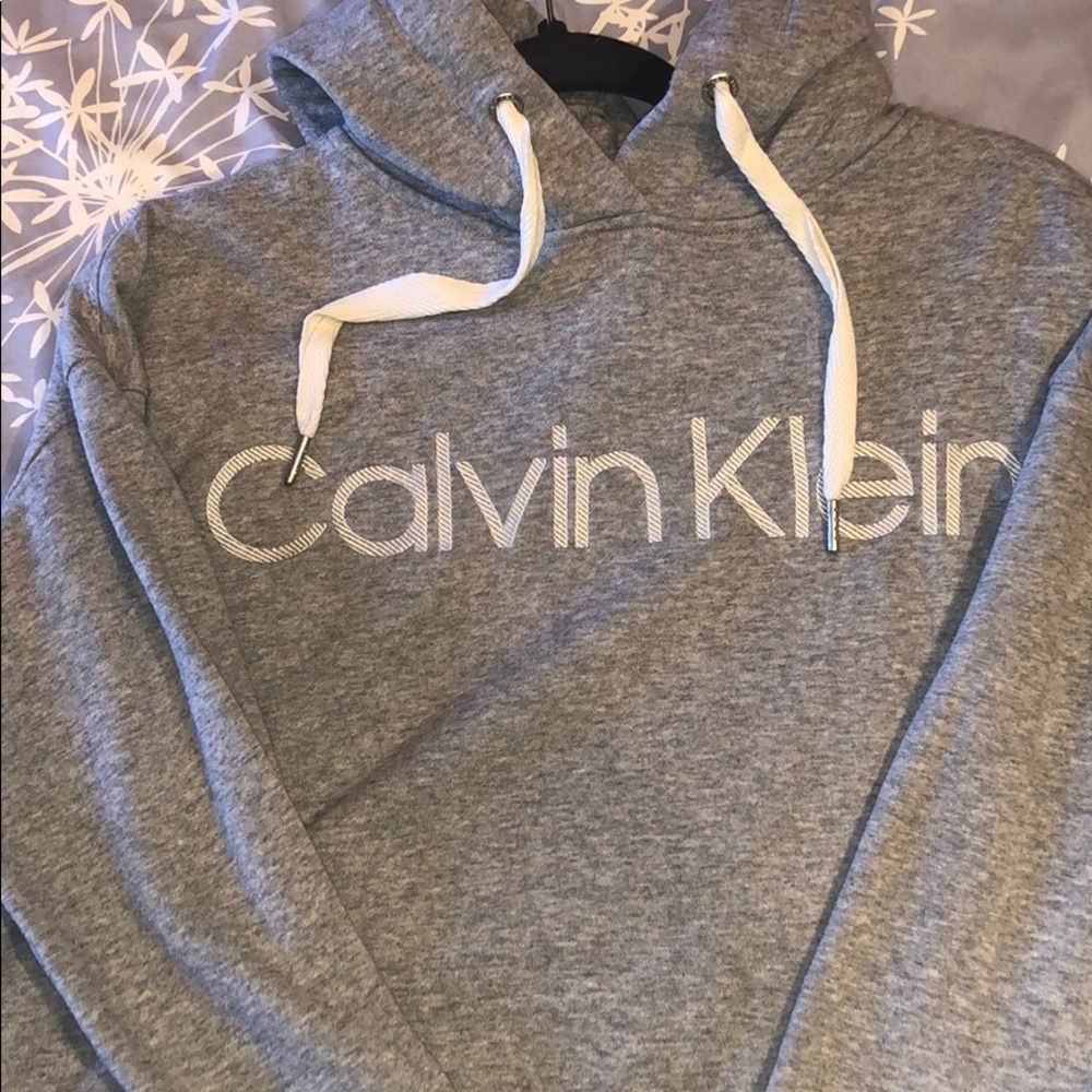 Calvin Klein performance cropped hoodie